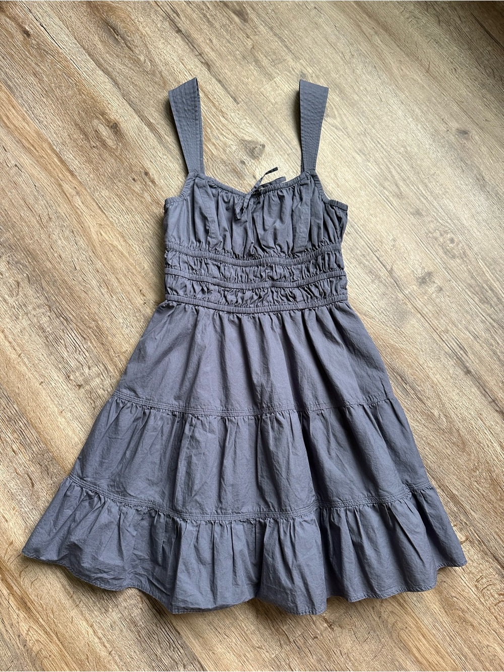Aritzia Mini Dress in Gray